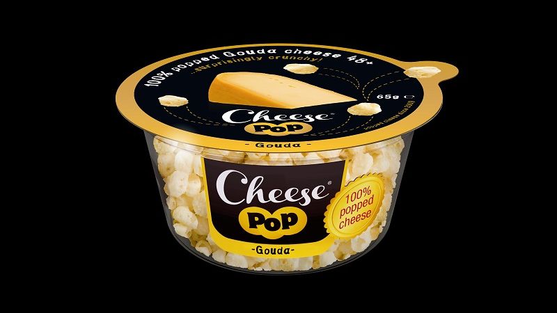 Cheesepop: 100% popped cheese …surprisingly crunchy!